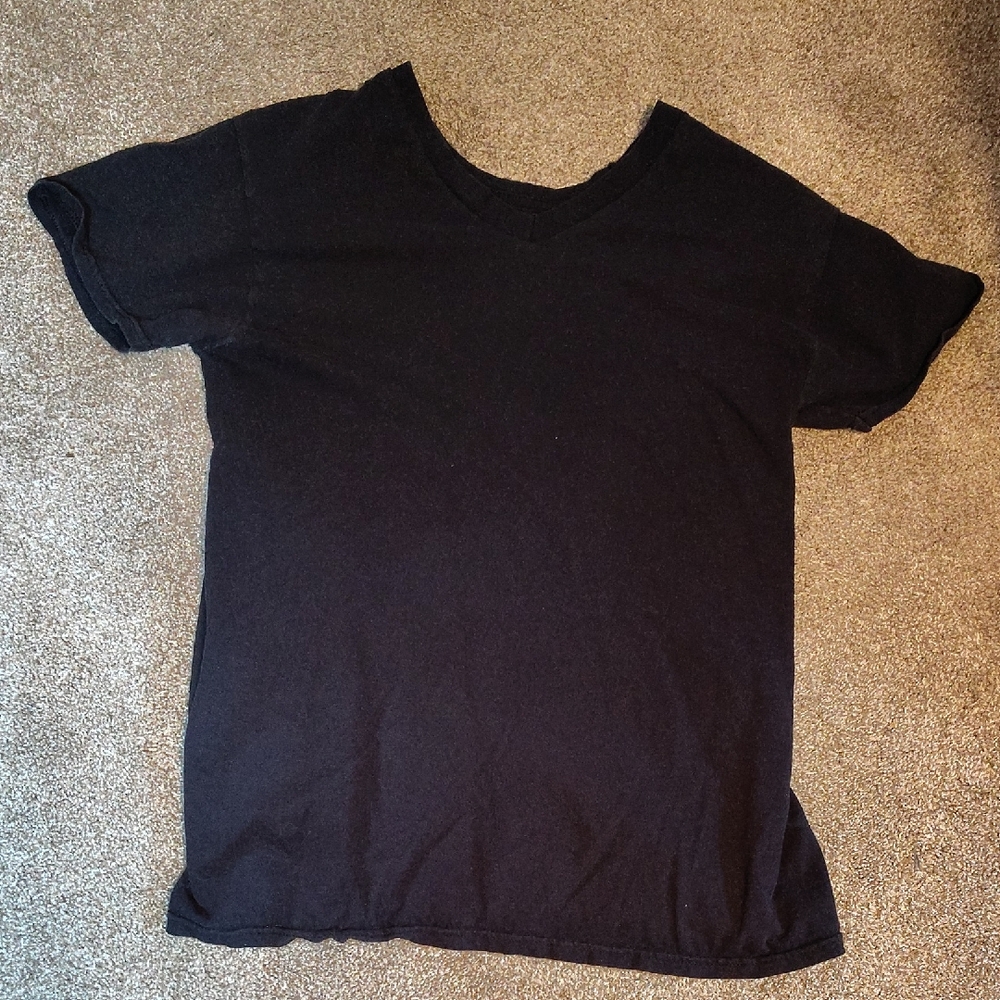 Fruit of the Loom Eversoft Black Tee